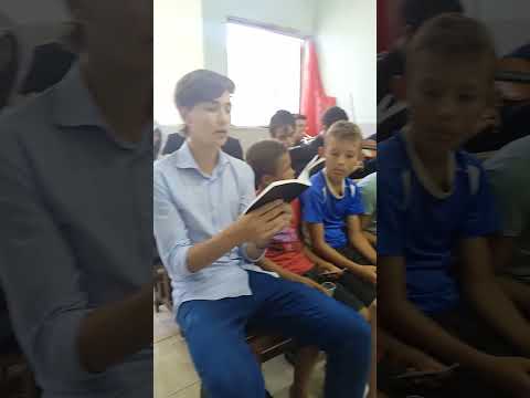 culto de jovens da igreja cristã no Brasil em são Joaquim da barra sp