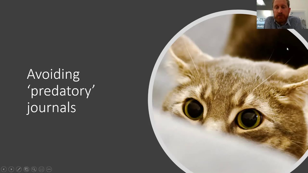 Avoiding 'predatory' journals (and understanding OA publishing)