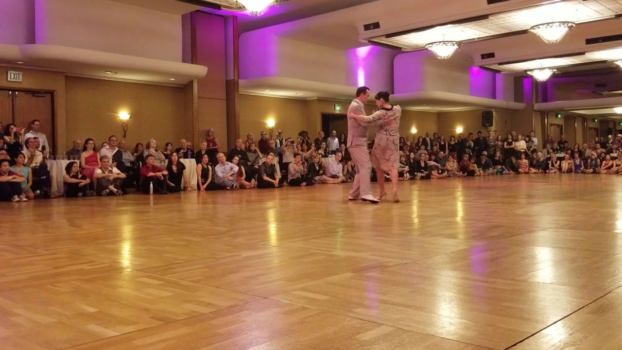 Murat Erdemsel and Michelle Lamb - performance (1 of 2) at ValenTango on February 22, 2019