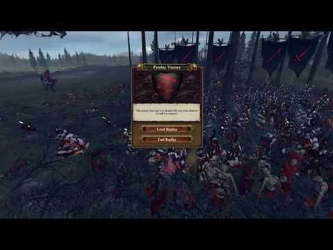 Vampire Counts Vs High Elves Quick Battle - Total War Warhammer 2 Mortal Empires