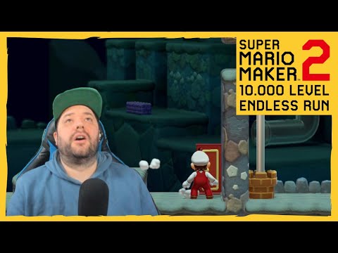 1873+ | 10K Endless RUN | 10000 Level Mario Maker 2 Challenge