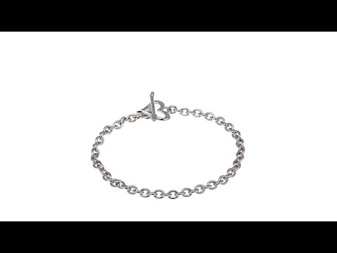 Margo Manhattan "Nikki" Sterling Silver 71/4" Bracelet