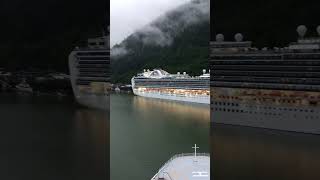 A moody evening in Juneau ☁️ #shorts #alaska #celebritycruises #alaskacruise #juneau