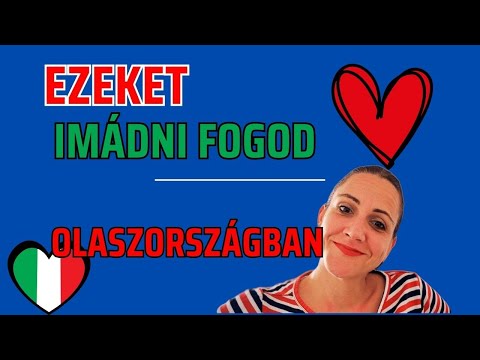 🇮🇹 Ezeket IMÁDNI fogod Olaszországban! | A legjobb dolgok, amiket csak itt találsz