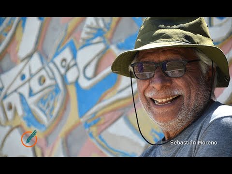 Jorge Cruz Crineje, referente del muralismo en el país