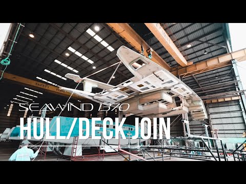 Seawind 1370 Hull #1 Deck Join