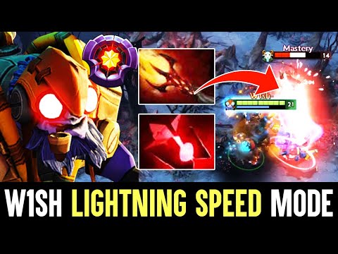 W1sh Tinker God In Lightning Speed Mode - Crazy Fap Hands Killing Machine Dota 2