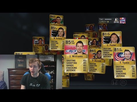 NHL 16 HUT - ULTIMATE PACK OPENING! "ALL STAR CARDS AND ULTIMATE PACKS"