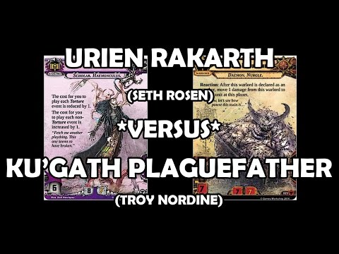 Urien Rakarth versus Ku'gath Plaguefather - Warhammer 40,000: Conquest