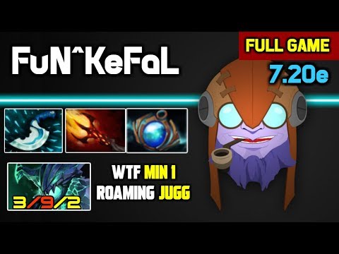 7.20e Tinker vs OD ft. Roaming Juggernaut - Funkefal Tinker full gameplay