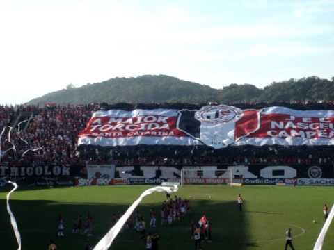 Entrada do JEC Estréia do Bandeirão