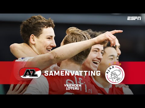 Ruben VAN BOMMEL treedt tegen Ajax in voetsporen vader Mark! 🔥 | Samenvatting AZ - Ajax