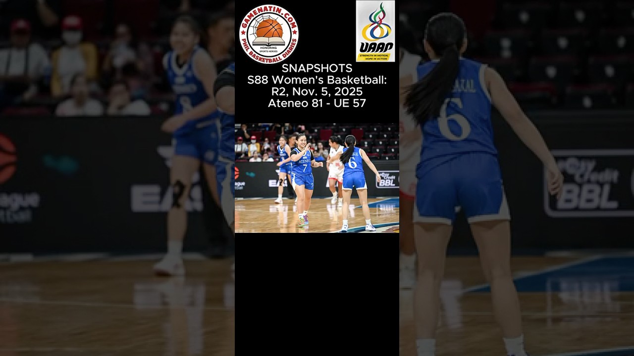 Snapshots: Women's Basketball - Ateneo 81 - UE 57