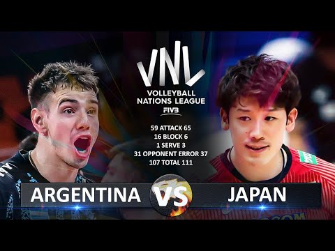 Argentina vs Japan | Men's VNL 2025