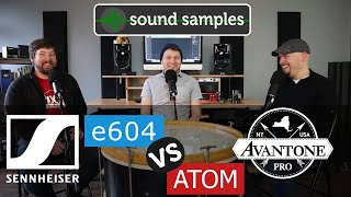 Video thumbnail for Sennheiser e604 vs Avantone ATOM tom Microphones! Sound Samples by Pixel Pro Audio