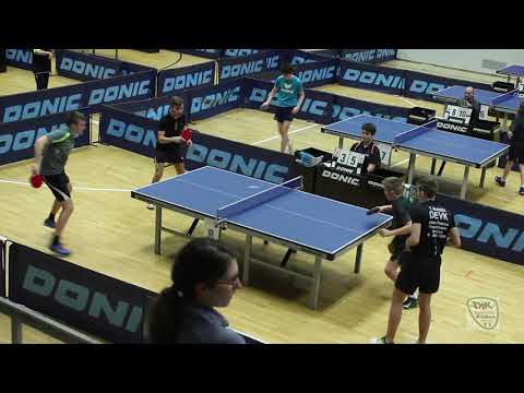 42. DKT - 13. SaarVV Cup (Jugend Doppel) Finale - Sander Bier vs. Jungmann Fischer