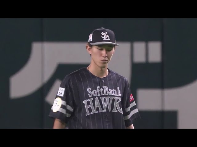 【2回表】 ホークス・三森 チームを救う見事なダイビングキャッチ!! 2020/8/15 H-B