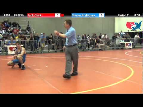 FILAJRFS: 63 KG / 138.75 lbs: Jack Clark (Raw 241) vs. Steven Rodrigues (Illini WC)