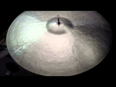 22 HP NP Ride, 1901g - Handcrafted Cymbals by Craig Lauritsen
