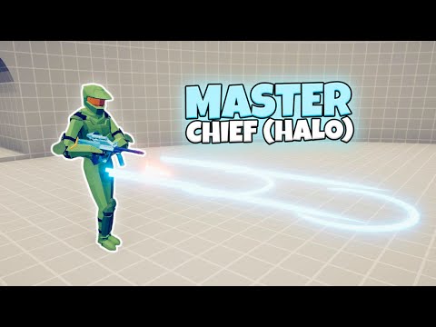 MASTER CHIEF (HALO) 1 VS 1 EVERY UNIT | TABS UNIT CREATOR GAMEPLAY