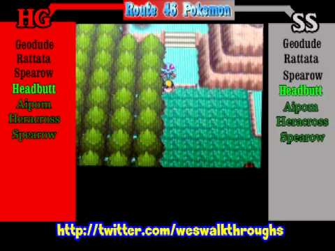 Pokemon Soul Silver Walkthrough Episode 37 Route 45 & 46