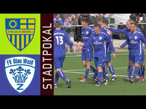 Stadtpokal / Viertelfinale / SV Helios 24 - FV Blau Weiß Zschachwitz