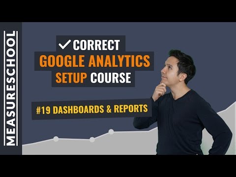 Dashboards Reports in Google Analytics | Lesson 19