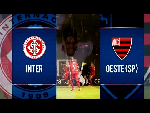Chamada Globo/RBS: Internacional X Oeste (Copa do Brasil 17)