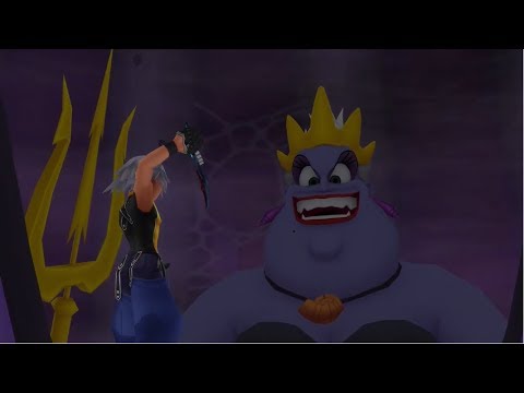 Kingdom Hearts Re:CoM R/R (PS4) - Ursula No Damage/Duels/Sleights (Proud Mode)