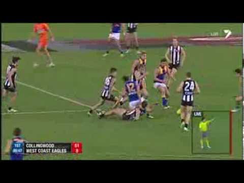Round 22 AFL - Collingwood v West Coast Eagles Highlights