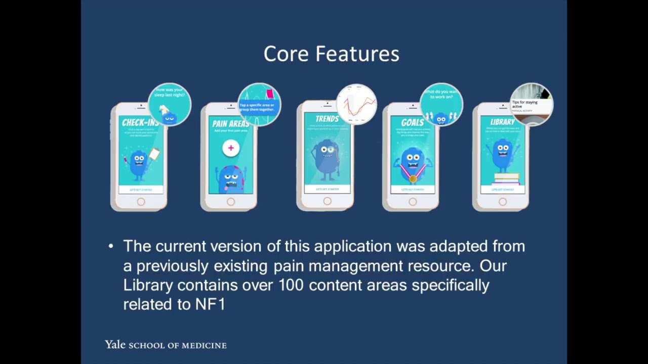Treatment of Persistent Pain in Adults with NF1: Implementation of the iCanCope Mobile Application