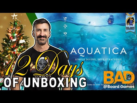 Aquatica and Aquatica Cold Waters Expansion Unboxing