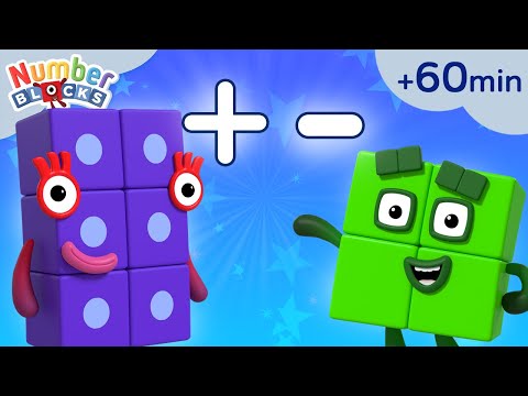 Aprenda ADIÇÃO e SUBTRAÇÃO Parte 2 | Episódios completos | Numberblocks em português