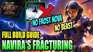 NO ICE NOVA OR BEAST! Navira's Fracturing Disciple of Varashta Build Guide | PoE 2 Patch 0.5.5