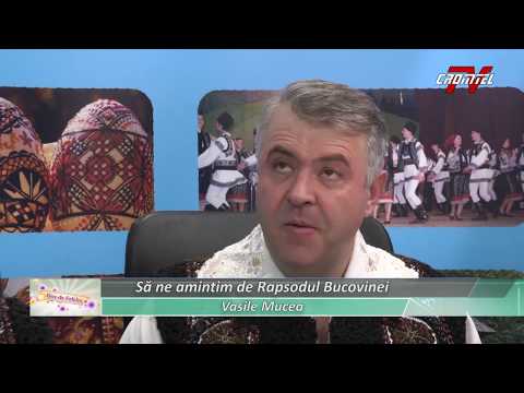Dor de folclor bucovinean - in memoriam Vasile Mucea