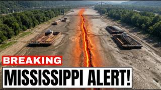 Mississipi River In DANGER As It Drops to 60% - WORST Drought In History