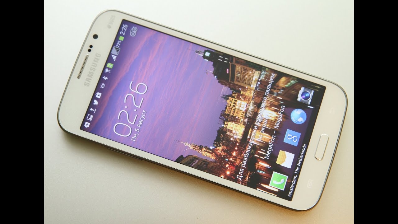 Смартфон Samsung GT-I9152 Galaxy Mega 5.8 8Gb plum purple пурпур