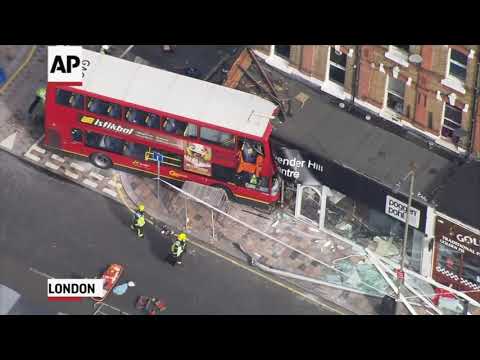 Double-Decker Bus Crash Compilation 1