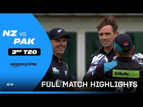 NZ vs PAK 3rd T20I - Cricket Highlights | Prime Video India