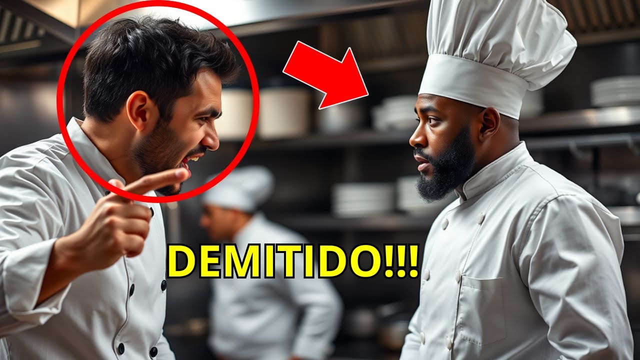 De chef negro para dono de restaurante, o final vai te chocar!!!