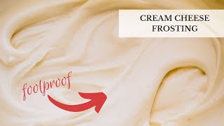 the only cream cheese frosting recipe you'll ever need