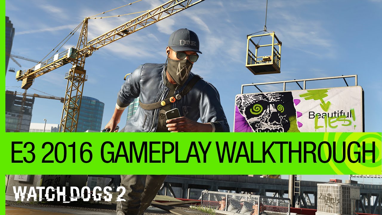 Watch Dogs 2 video thumbnail