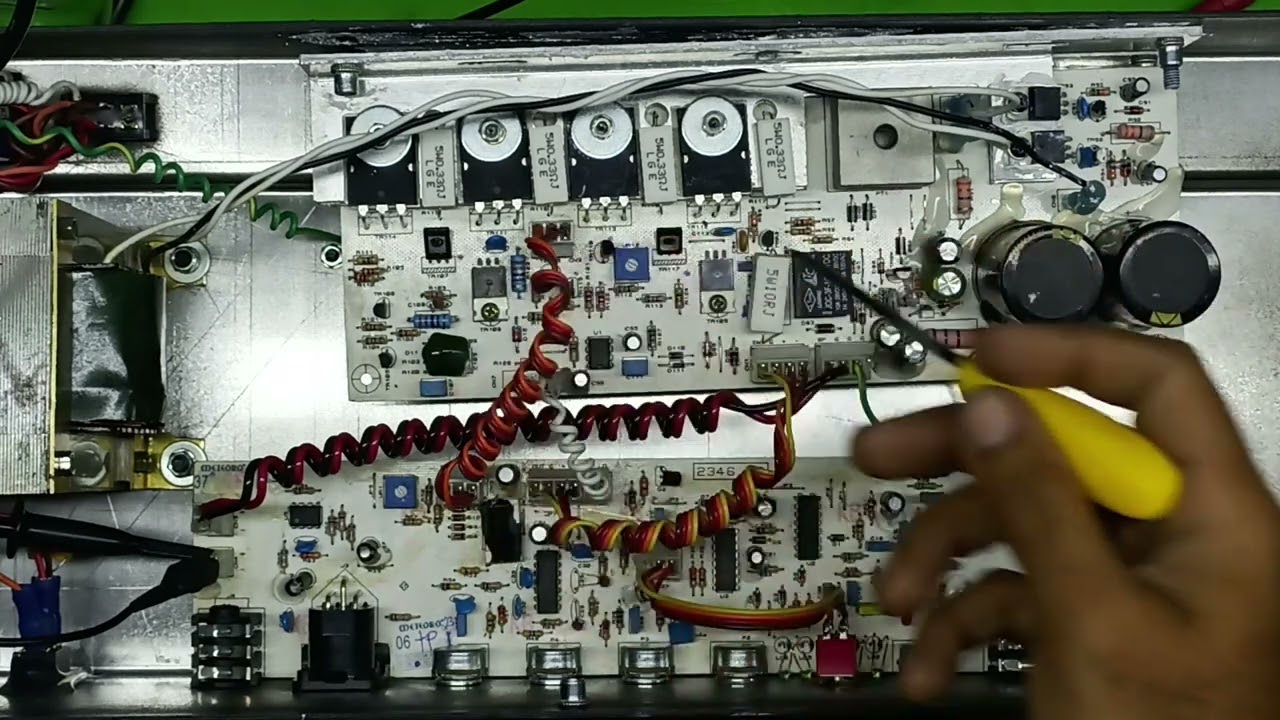 Amplificador de Contrabaixo Não Liga - Queimando Fusível - Meteoro BX200 - Parte 1