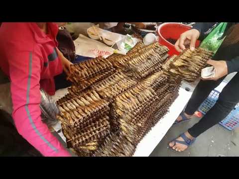 Street Food 2018 - Morning Market Activities In Phnom Penh - Cambodian Market Video