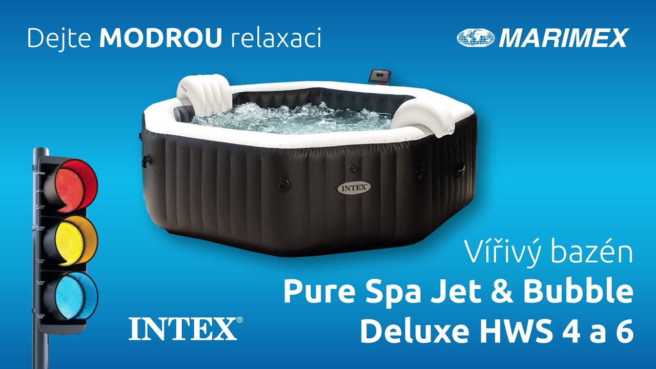 Vířivý bazén Pure Spa - Jet & Bubble Deluxe HWS 4