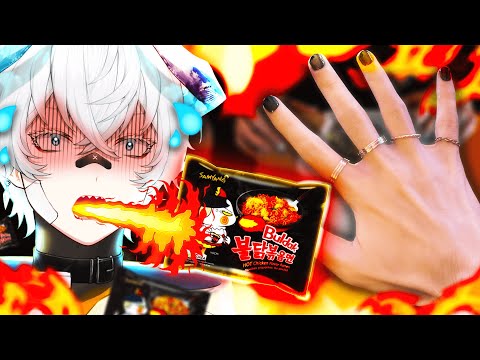 I Tried 2x SPICY Noodles On Camera. It Was A Mistake.