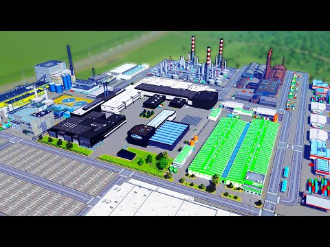 How Many MILLIONS Can We Make with Unique Factories in Cities Skylines?