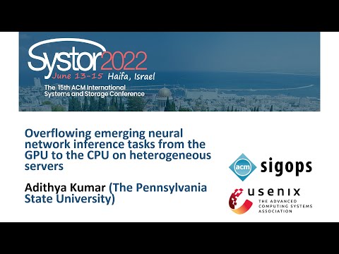 Adithya Kumar - SIR+: Overflowing emerging neural network inference tasks from the GPU to the CPU