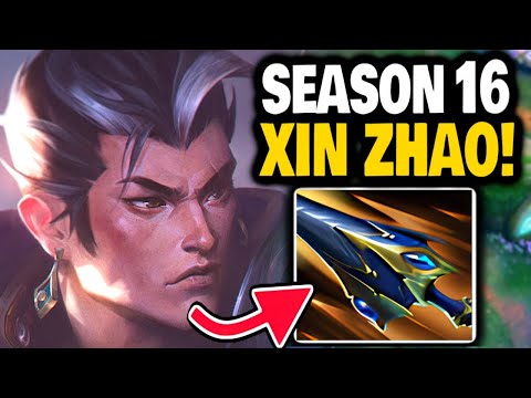 HOW to XIN ZHAO jungle in SEASON 16!!!