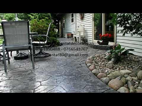 Beton Amprentat Bătrâna -Hunedoara Tel.0761350488 -0766543767